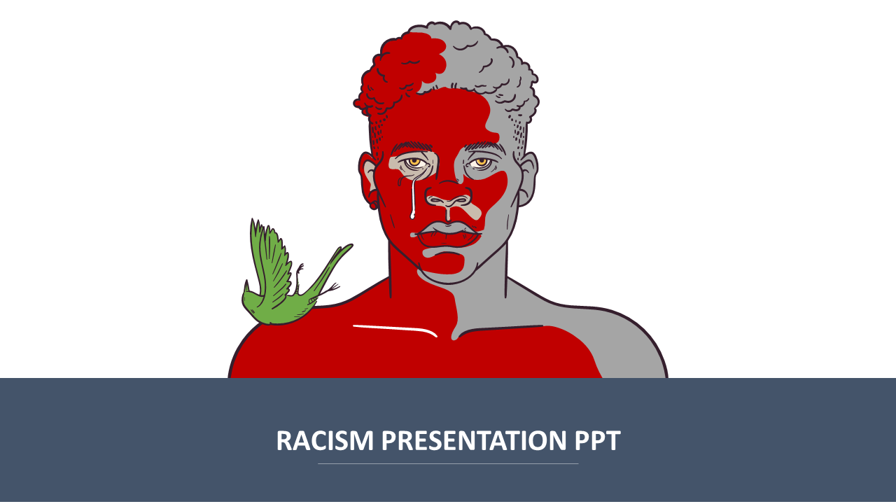 Get Now! Our Beautiful Racism Presentation PPT Design